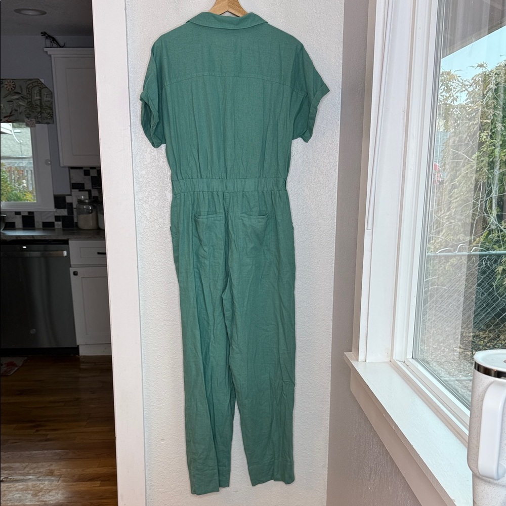 Universal Thread Sage Green Utility Jumpsuit, Siz… - image 4